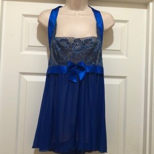 NWOT Escante Lace Babydoll Size L